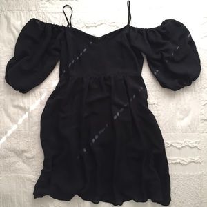 Flowing Off Shoulder Dress